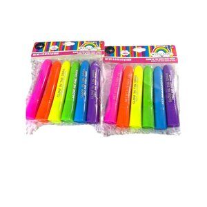 Sweet Stuff Glow in the Dark Face Paint Under UV Light 6 Multicolored Ages 6+ Lo